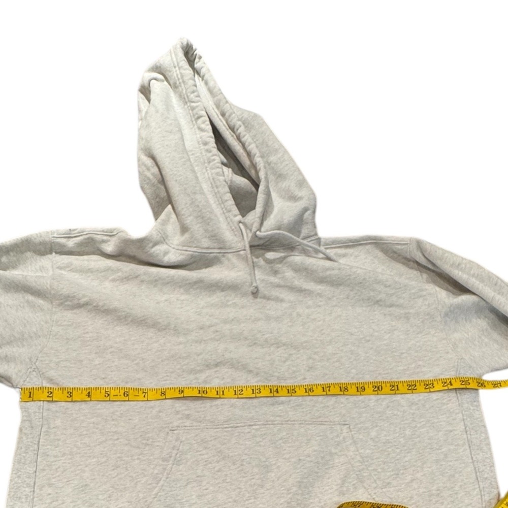 TNA Aritzia Gray Sweatfleece Terry Fleece Boyfriend Fit Hoodie Size XL - Picture 4 of 7